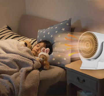 Aquecedor Elétrico Portátil 800W - Branco - OnLike